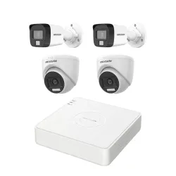 HIKVISION 4 unit 1080P night vision security cc camera Package