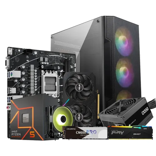 AMD Ryzen 5 7500F Gaming PC