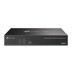 TP-Link VIGI NVR1004H-4P 4 Channel PoE+ Network Video Recorder (NVR) TP-Link VIGI NVR1004H-4P 4 Channel PoE+ Network Video Recorder (NVR)