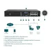 TP-Link VIGI NVR1008H-8P 8 Channel PoE+ Network Video Recorder (NVR) TP-Link VIGI NVR1008H-8P 8 Channel PoE+ Network Video Recorder (NVR)
