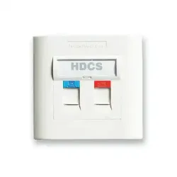Rosenberger CP21-112-10 Dual Port Faceplate Rosenberger CP21-112-10 Dual Port Faceplate