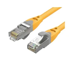 Vention IBHYG 1.5M Cat.6A SFTP Patch Cord Cable Yellow Vention IBHYG 1.5M Cat.6A SFTP Patch Cord Cable Yellow