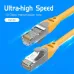 Vention IBHYG 1.5M Cat.6A SFTP Patch Cord Cable Yellow Vention IBHYG 1.5M Cat.6A SFTP Patch Cord Cable Yellow