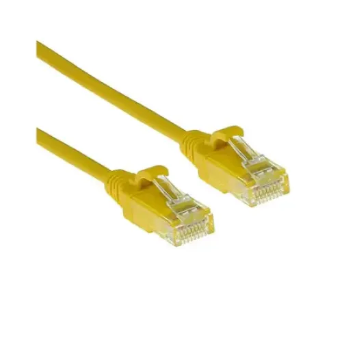 R&M R881007 Cat6 U/UTP LSZH Yellow 2 Meter Patch Cord