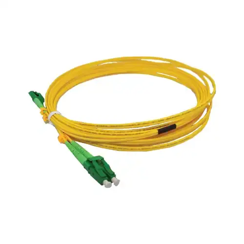 Safenet 2422-3031YL 3 Meter SM Duplex Fiber LC/APC Patch Cord Safenet 2422-3031YL 3 Meter SM Duplex Fiber LC/APC Patch Cord