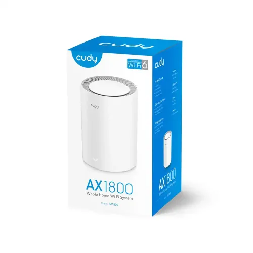 Cudy M1800 AX1800 Dual Band Mesh Router (2 Pack)