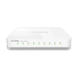 D Link DGS-1008A 8-Port Gigabit Easy Desktop Switch D Link DGS-1008A 8-Port Gigabit Easy Desktop Switch