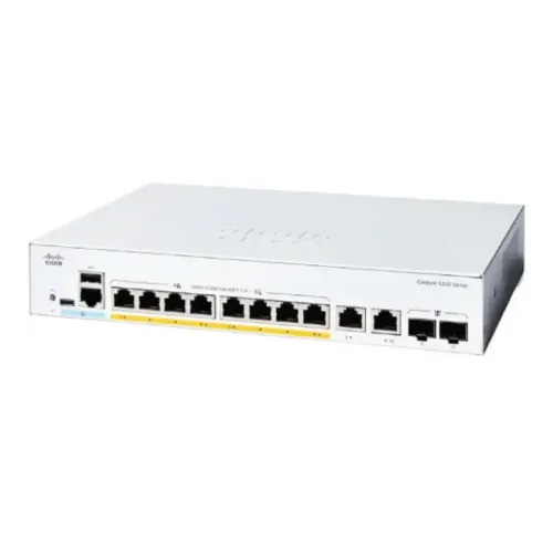 Cisco Catalyst C1200-8P-E-2G 8-Port Gigabit Managed Switch