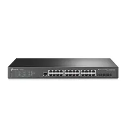 TP-Link TL-SG3428X JetStream 24-Port Gigabit L2+ Managed Switch with 4 10GE SFP+ Slots TP-Link TL-SG3428X JetStream 24-Port Gigabit L2+ Managed Switch with 4 10GE SFP+ Slots