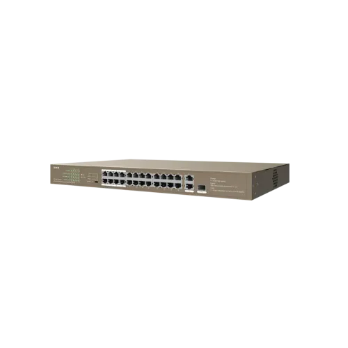 Tenda TEF1126P-24-250W 24 Port PoE Gigabit Switch