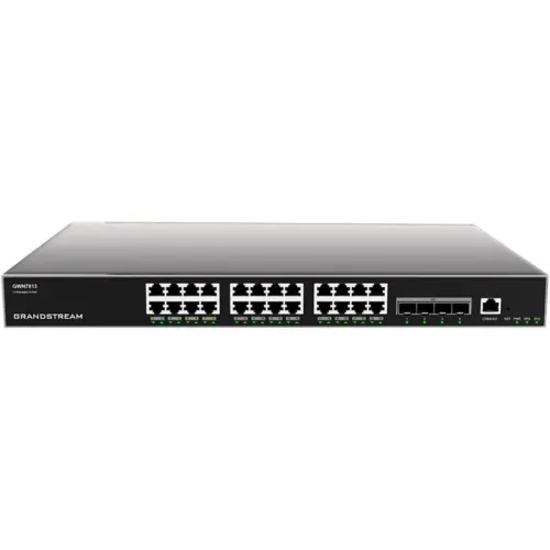 Grandstream GWN7813 24 Port Layer 3 Managed Network Switch