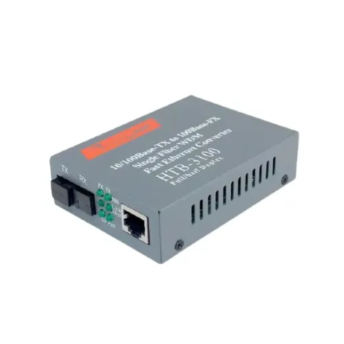 D-Link HTB-3100 (A+B) Fiber Optic Media Converter (Bundle With Full Set)