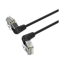 Vention IBOBJ Cat6A UTP Right Angle 5M RJ45 Ethernet Patch Cord Cable