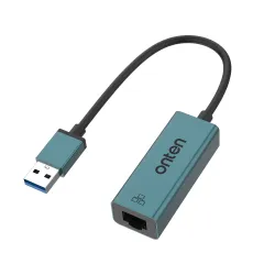 Onten OTN-5225D USB 3.0 to Ethernet Adapter