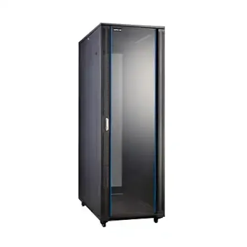 Safenet 22U-XL Tempered Glass Door Floor Standing Server Cabinet Safenet 22U-XL Tempered Glass Door Floor Standing Server Cabinet