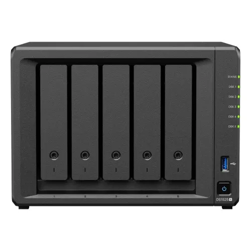Synology DiskStation DS1525+ 5-Bays NAS Enclosure