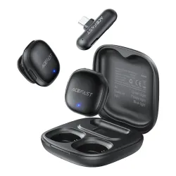 Acefast R1 AI Noise Reduction Dual Wireless Lavalier Microphone
