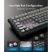 Onikuma G83 RGB Tri-Mode Wireless Mechanical Keyboard