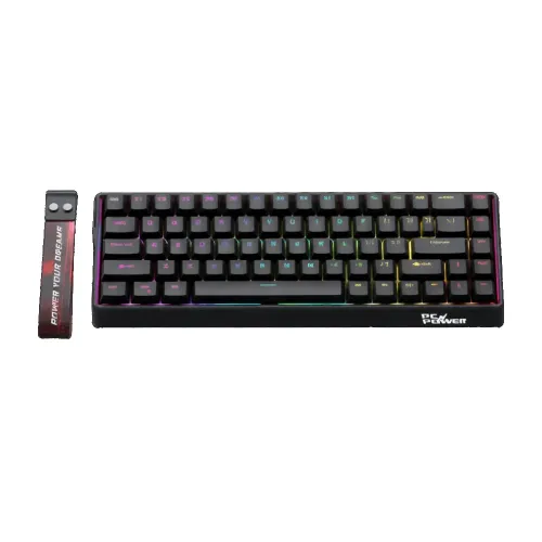 PC Power K63 HE Hall Effect RGB Wired Gaming Keyboard