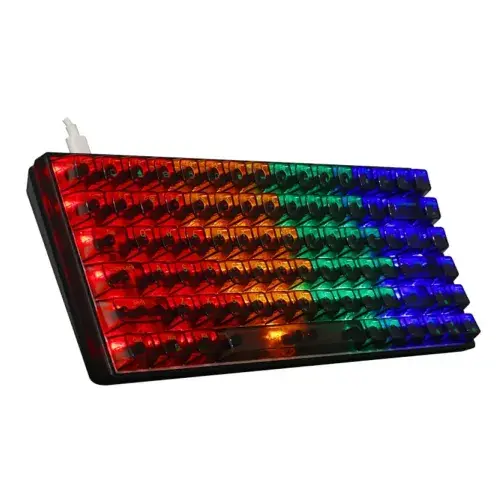 Jedel KL-123 Transparent RGB Mechanical Keyboard