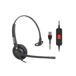 Inbertec UB805M AI Noise Cancelling Professional Wired Headphone