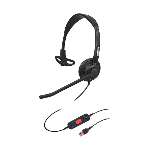 Inbertec UB815M AI Noise Cancelling Wired Headphone