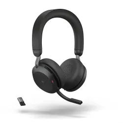 Jabra Evolve2 75 MS DUO Bluetooth & USB Type A Head Set Black (Without Stand) Jabra Evolve2 75 MS DUO Bluetooth & USB Type A Head Set Black (Without Stand)