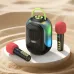 Hoco DS68 RGB Portable Bluetooth Speaker With 2 Mic Hoco DS68 RGB Portable Bluetooth Speaker With 2 Mic