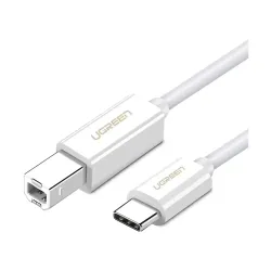 UGREEN US241 2M Type-C Male to Type-B Male Printer Cable #50446