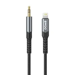 BWOO BO-AUX068 1.2 Meter Lightning to 3.5mm Audio Converter