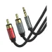 Yuanxin YAX-001 3 Meter 3.5mm Male to 2RCA Male Audio Cable