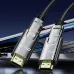 Dtech DT-HF3005 5 Meter Type-D to Type-A Dual Connector Fiber Optic HDMI Cable