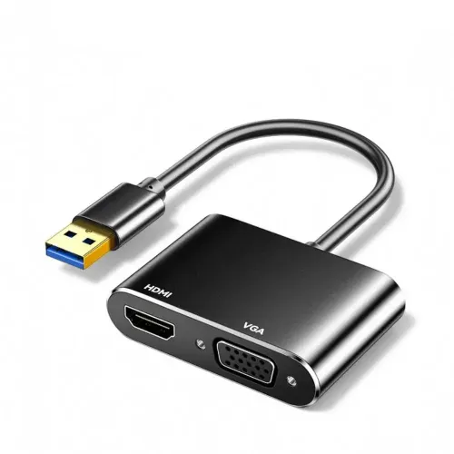Dtech DT-2906 USB to VGA & HDMI Converter Dtech DT-2906 USB to VGA & HDMI Converter