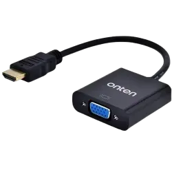 Onten OTN-5169 HDMI to VGA Adapter With 3.5mm Audio