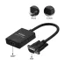 Onten OTN-7557A HDMI Female to VGA Male Adapter with Audio