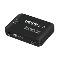 Onten OTN-7593B 3 in 1 out HDMI Switch