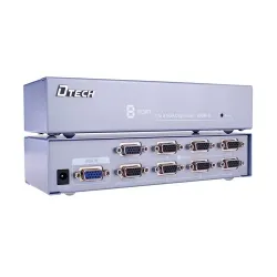 Dtech DT-7258 1 in 8 VGA Splitter