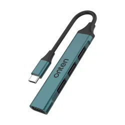 Onten OTN-9701D 4-in-1 USB to Type-C Hub