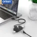 Onten OTN-UCA5311 5-in-2 USB Hub with LAN Adapter