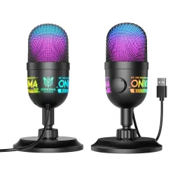 Onikuma M930 RGB USB Gaming Microphone