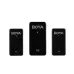 Boya BY-Wmic5-M2 Ultracompact 2.4GHz Dual-Channel Wireless Microphone System