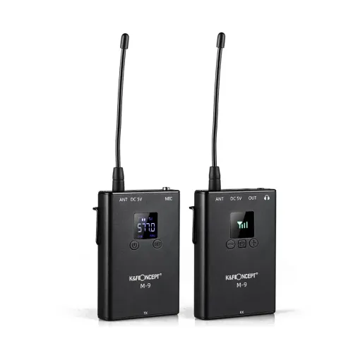 K&F Concept KF10.016 M9 Wireless Microphone System