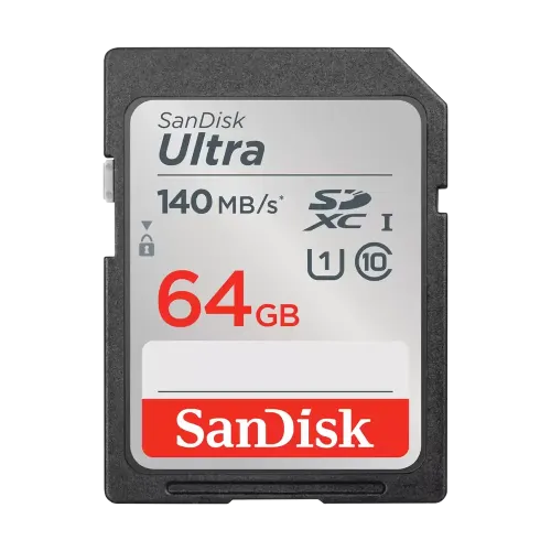 Sandisk Ultra 64GB 140Mbps SDXC UHS-I Memory Card (SDSDUNB-064G-GN6IN) Sandisk Ultra 64GB 140Mbps SDXC UHS-I Memory Card (SDSDUNB-064G-GN6IN)