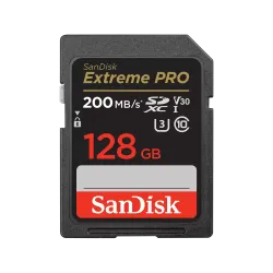SanDisk Extreme PRO 128GB 200mbps SDXC UHS-I Memory Card (SDSDXXD-128G-GN4IN)