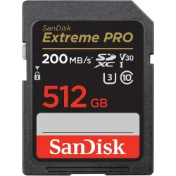 SanDisk Extreme PRO 512 GB SDHC And SDXC UHS-I Memory Card