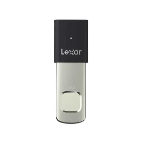 Lexar JumpDrive Fingerprint F35 PRO 128GB USB 3.2 Gen 1 Flash Drive Lexar JumpDrive Fingerprint F35 PRO 128GB USB 3.2 Gen 1 Flash Drive