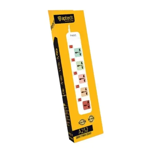Aptech A252 5 Port 3 Meter Power Strip