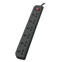 Belkin Economy Series 6-Socket Surge Protector 2 Meter Power Strip (F9E600ZB2M)