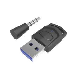 Bluetooth 5.0 Audio Headphone Adapter Transmitter for PS4/PS5/PC Bluetooth 5.0 Audio Headphone Adapter Transmitter for PS4/PS5/PC